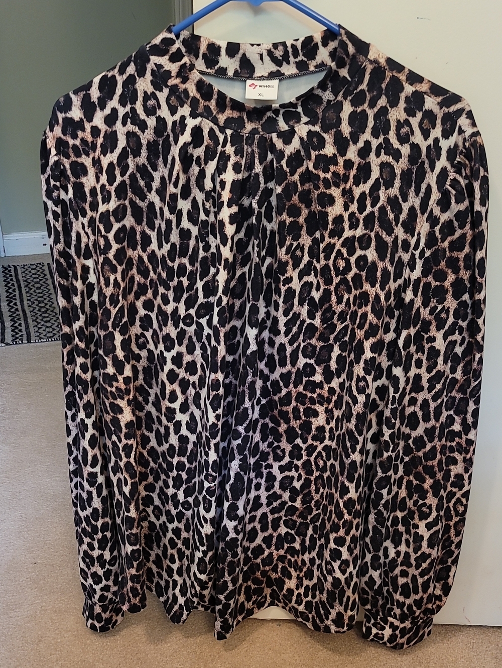 Leopard Print Blouse